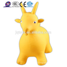 JSYT006 PVC Inflatable Kids Ride on jumping animal hopper animal Toy